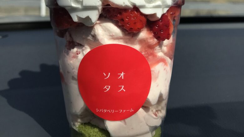 ソオタスミニパフェ