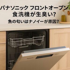 パナソニックフロントオープン 食洗機 生臭い
