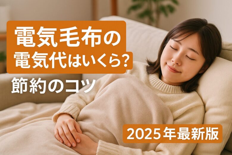 電気毛布, 節電, 冬家電, 電気代, 2025冬トレンド